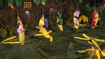 BB Season 13 contestants are introduced & HoH Comp #1 Summary
