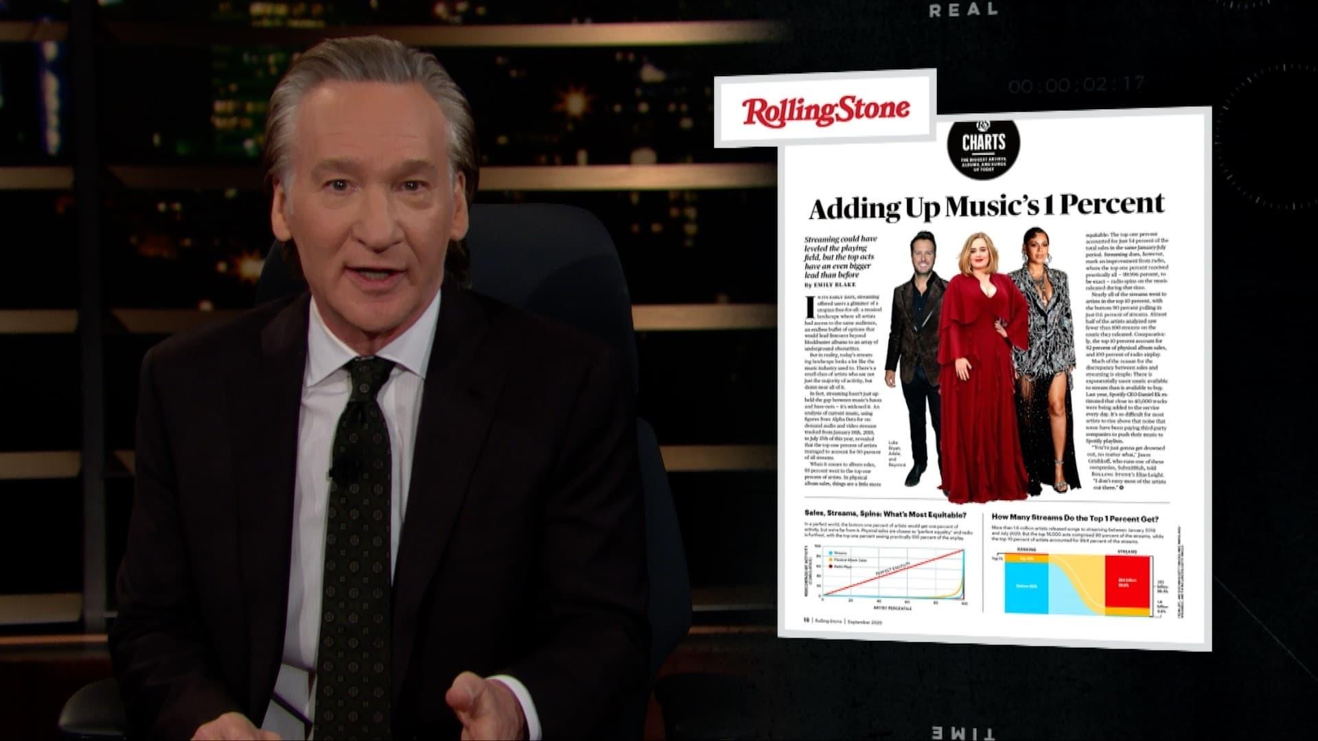 Real Time with Bill Maher (S19E09) Season 19, Episode 9 Summary