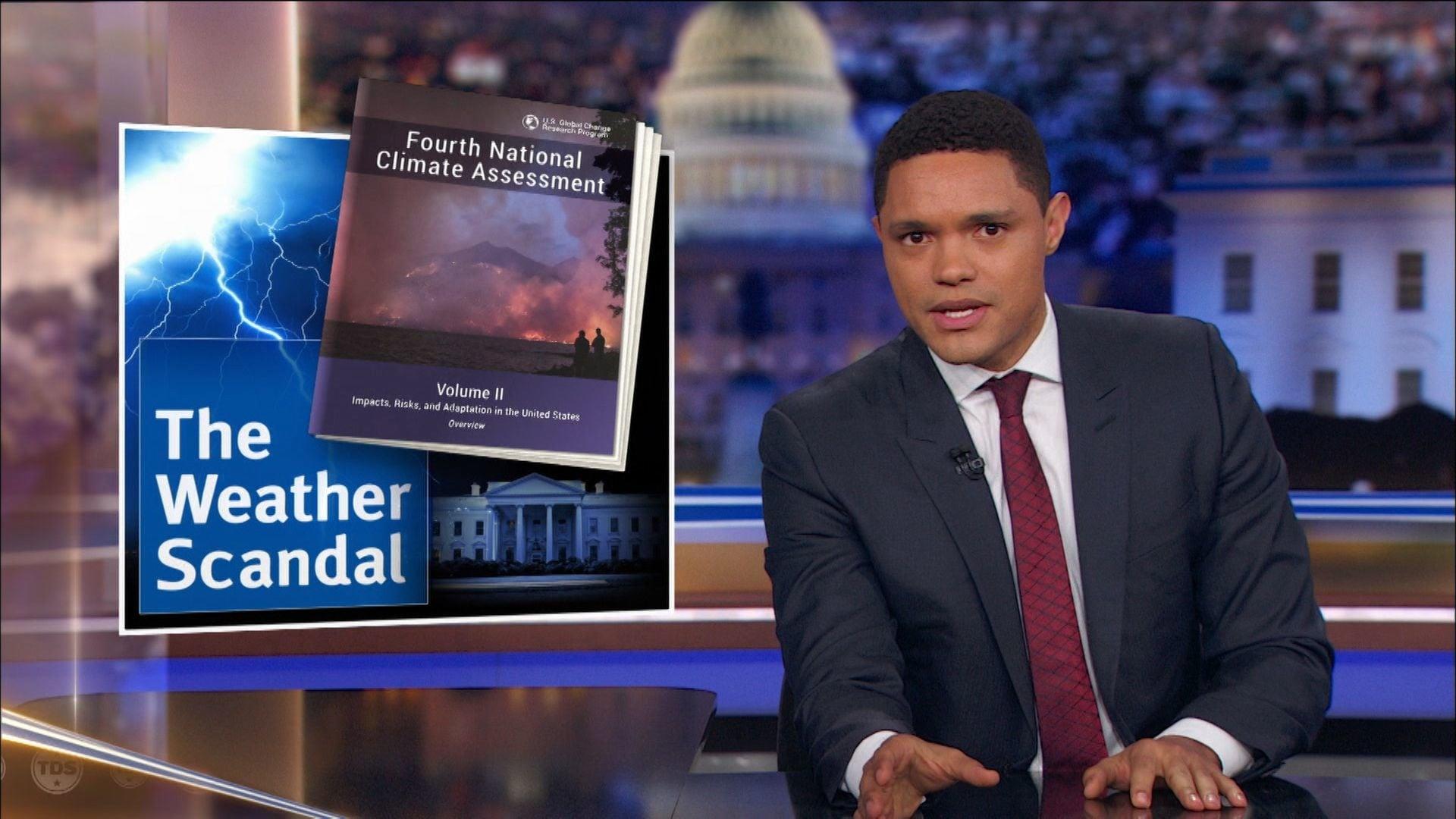 the daily show news report