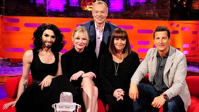 Kirsten Dunst, Bear Grylls, Dawn French, Conchita Wurst, Sam Smith Summary