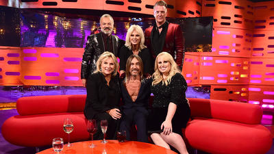 Jennifer Saunders, Joanna Lumley, Rebel Wilson, Iggy Pop Summary