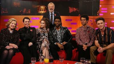 Olivia Colman, Helena Bonham Carter, Chadwick Boseman, Richard Ayoade, Niall Horan Summary