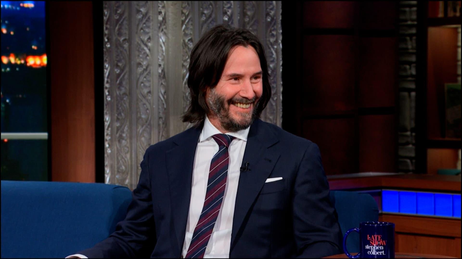 The Late Show [Colbert] (S07E59): Keanu Reeves, Brett Eldredge Summary ...