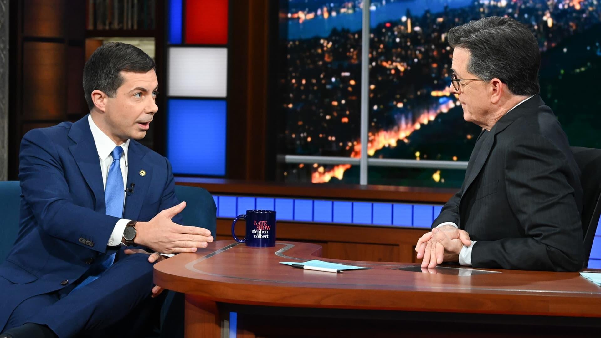 The Late Show [Colbert] (S08E23): Pete Buttigieg, Ina Garten Summary ...