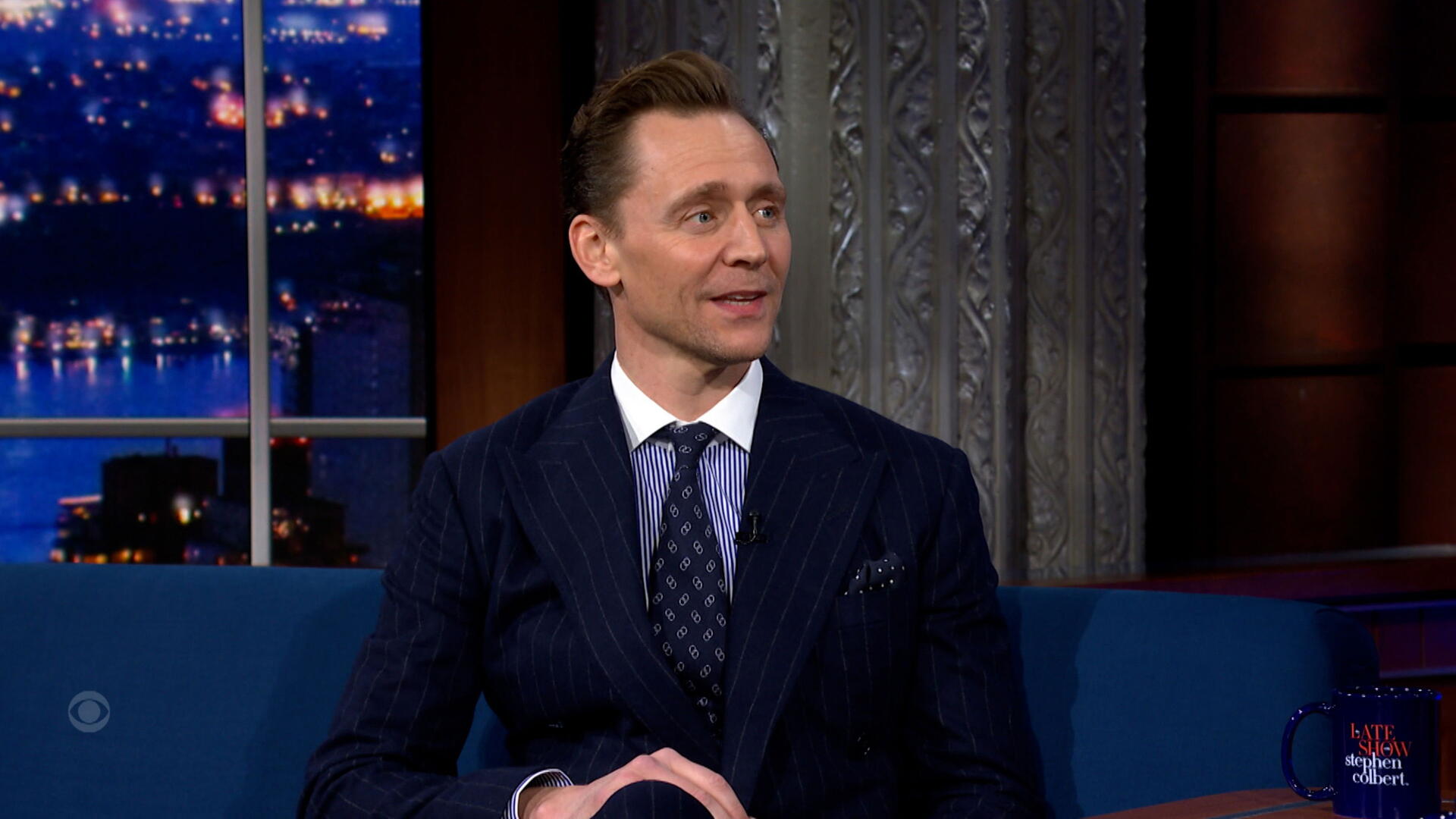The Late Show [Colbert] (S11E57): Tom Hiddleston, Terry Gross Summary ...