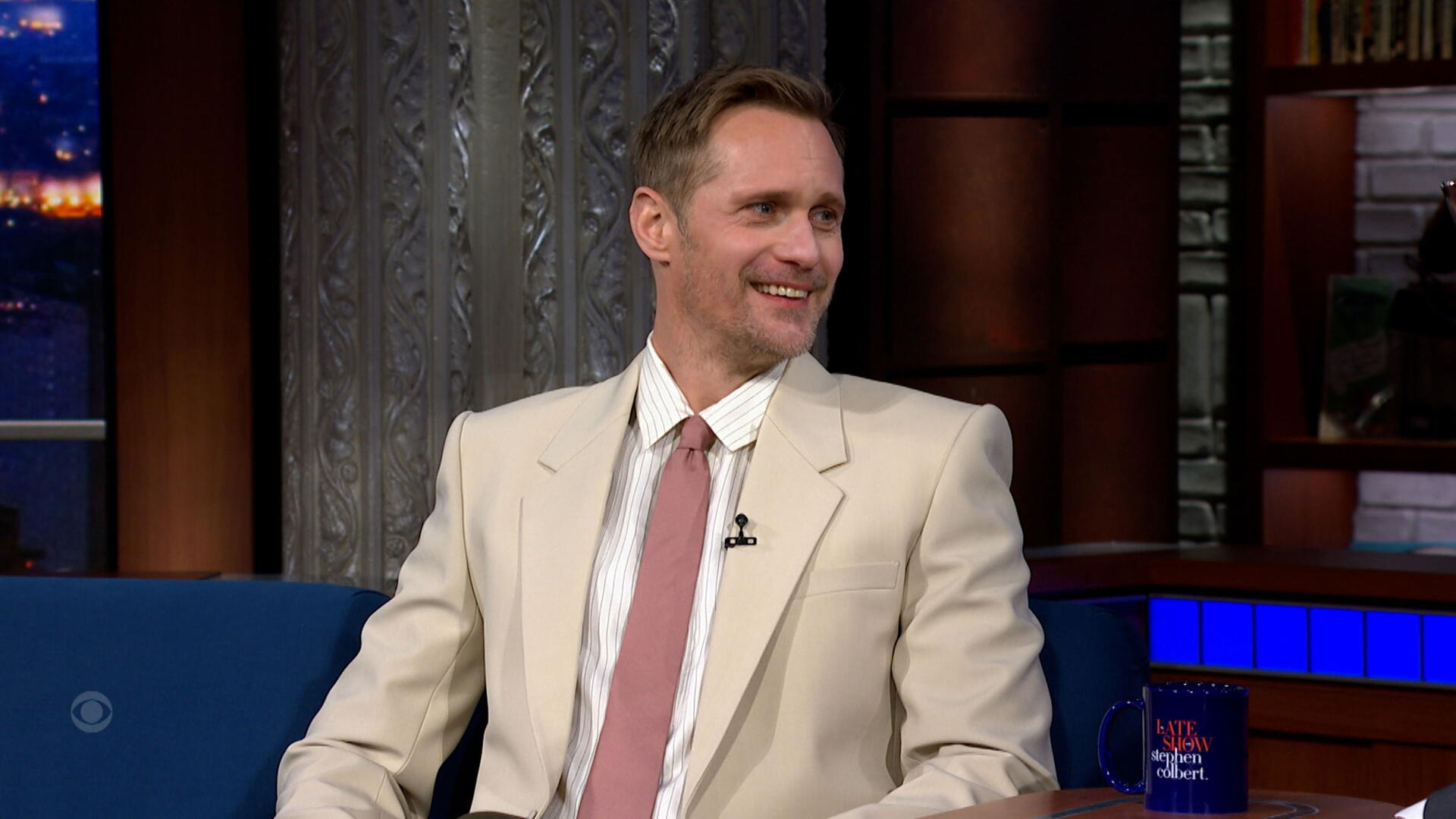The Late Show [Colbert] (S11E68): Alexander Skarsg?rd, Jacob Soboroff ...