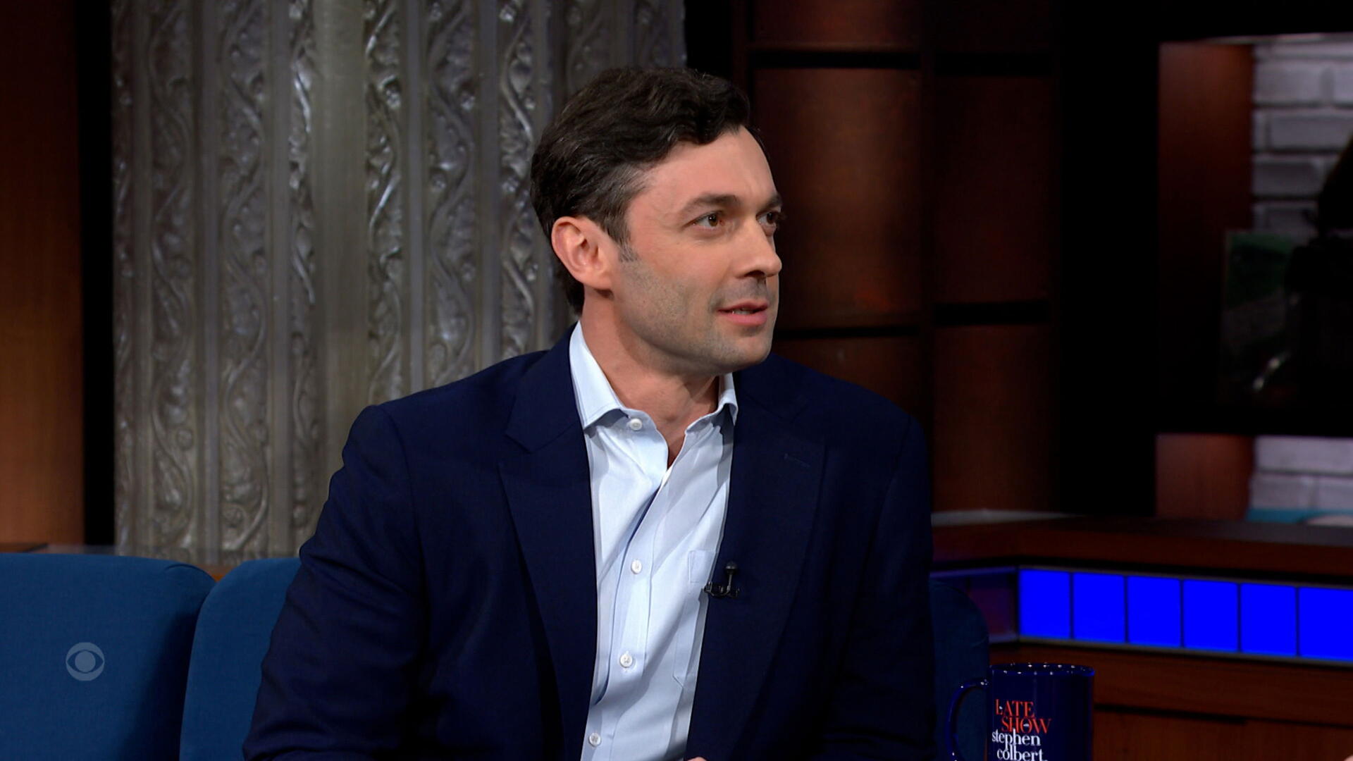 The Late Show [Colbert] (S11E75): Sen. Jon Ossoff, Kyle MacLachlan ...
