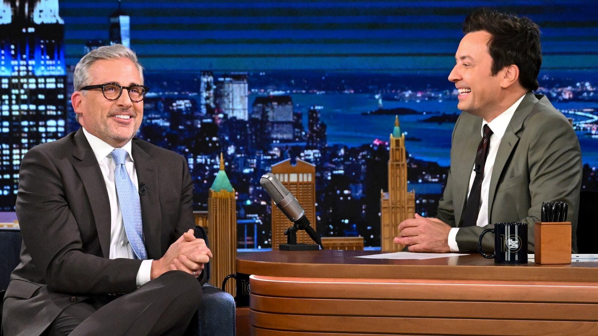 The Tonight Show [Fallon] (S11E142): Steve Carell, Amandla Stenberg ...