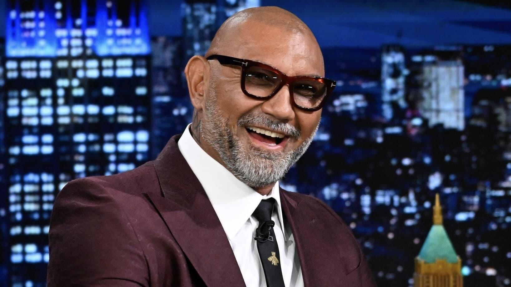 The Tonight Show [Fallon] (S11E157): Dave Bautista, Shaun Levy, Glass ...