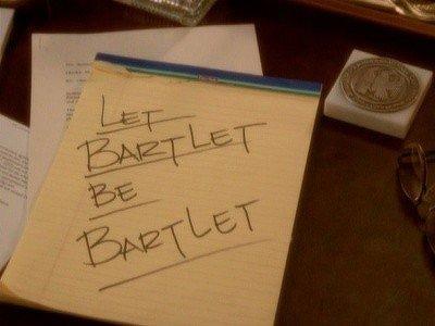 Let Bartlet Be Bartlet Summary