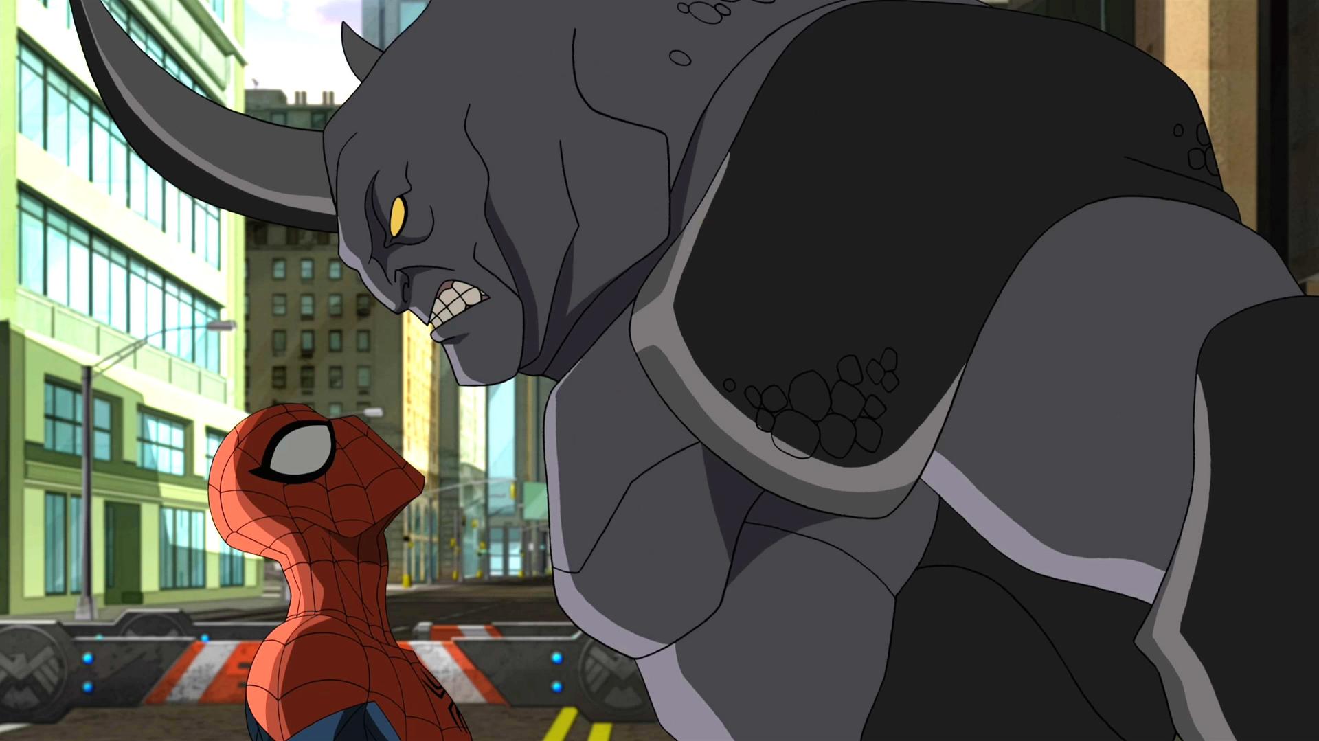 Ultimate Spider Man Rhino Boss